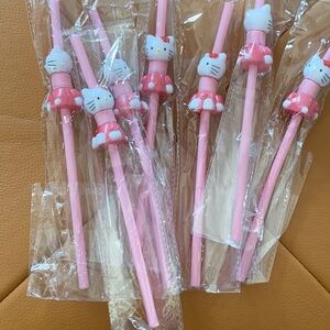 Hello Kitty Pink Chopsticks Set